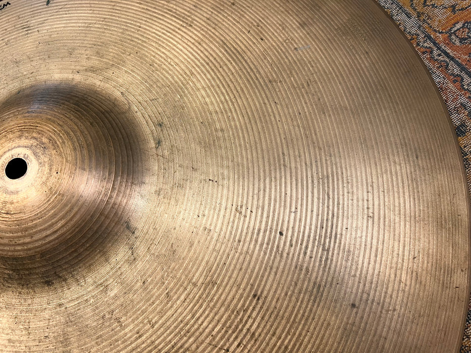 Rare MONSTROUS 22” Zildjian Factory CRASH RIDE 3162 g Discontinued