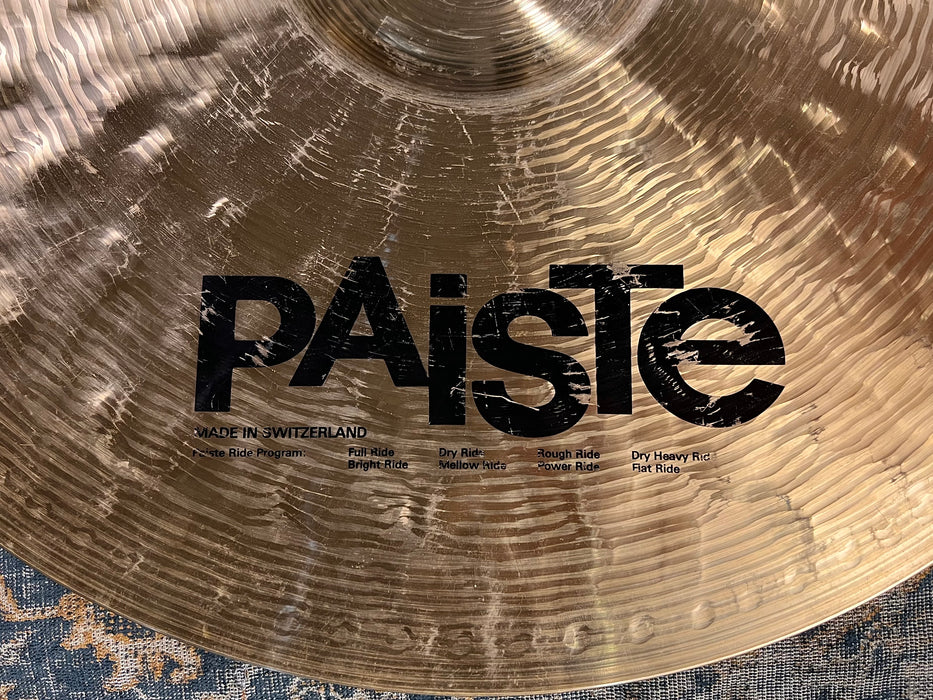 Discontinued EARLY Paiste Signature 21” DRY HEAVY Ride 3226 g Danny Carey