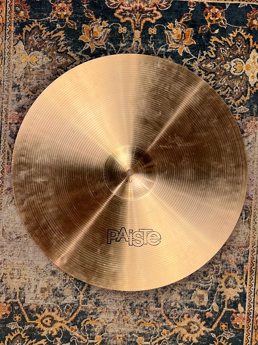 Rare CLEAN Vintage Paiste 602 Medium Ride 2382 g DARK SMOOTH