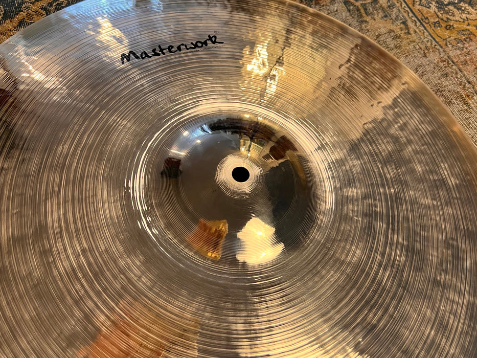 ULTRA PAPER THIN BRILLIANT Masterwork Crash Ride 20” Only 1526 g NEW