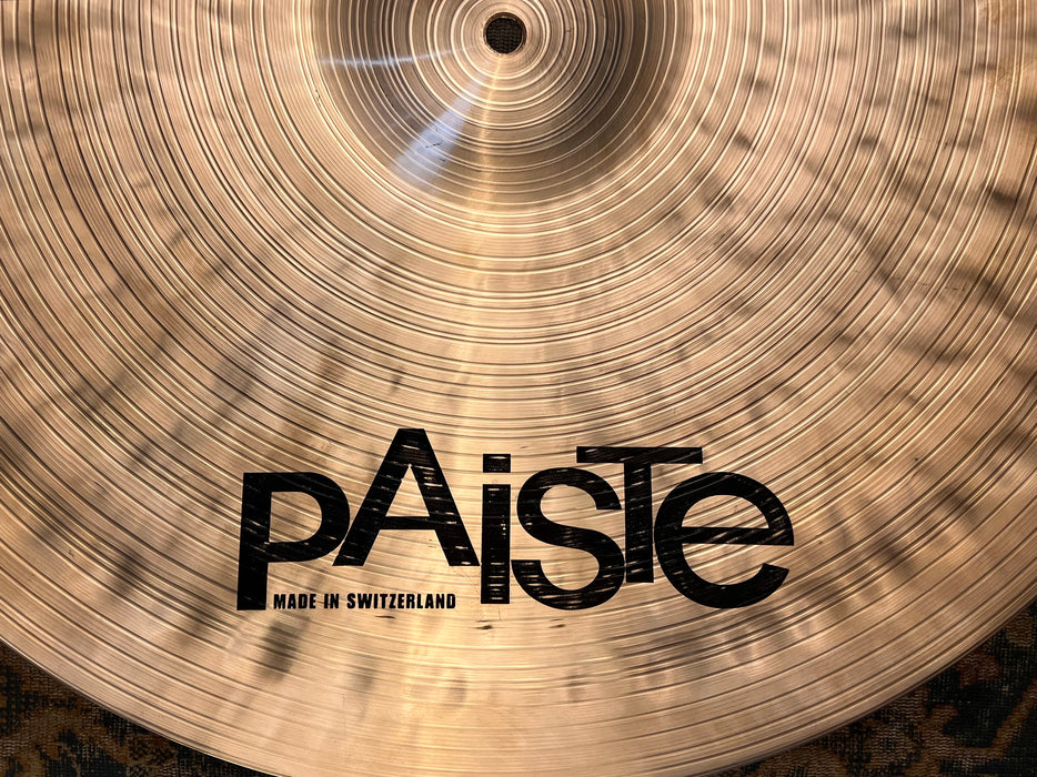 Perfect Paper Thin Paiste MASTERS Dark Crash Ride 20” 1793 g