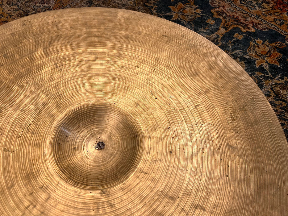 Perfectly DRY Vintage Zildjian ISTANBUL K 22” Ride 2986 g w Light Shimmer!