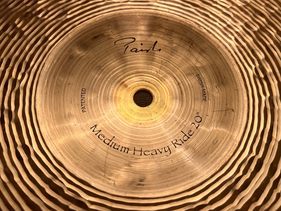 Rare Discontinued DRY Paiste TRADITIONAL Medium Heavy Ride 20” 2397 g CLEAN