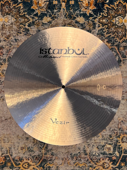 SUPER DARK Controlled Low ISTANBUL MEHMET 19” VEZIR FLAT 1744 g PERFECT