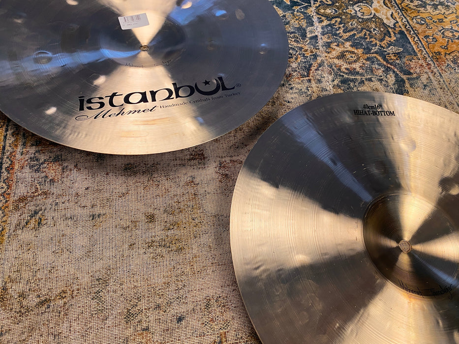 Massive Dark Huge DUO Istanbul Mehmet Hamer Hihats 16” 1240 1440 g