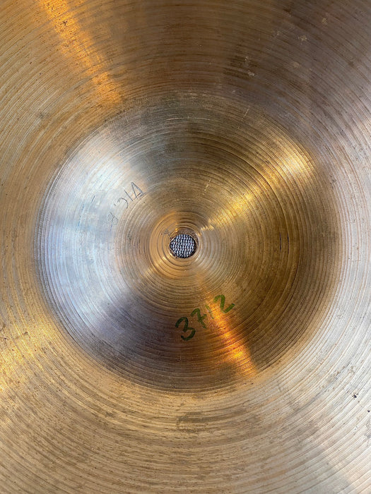Dark DRY 1960s Vintage Zildjian 22” Ride 3732 g Fantastic
