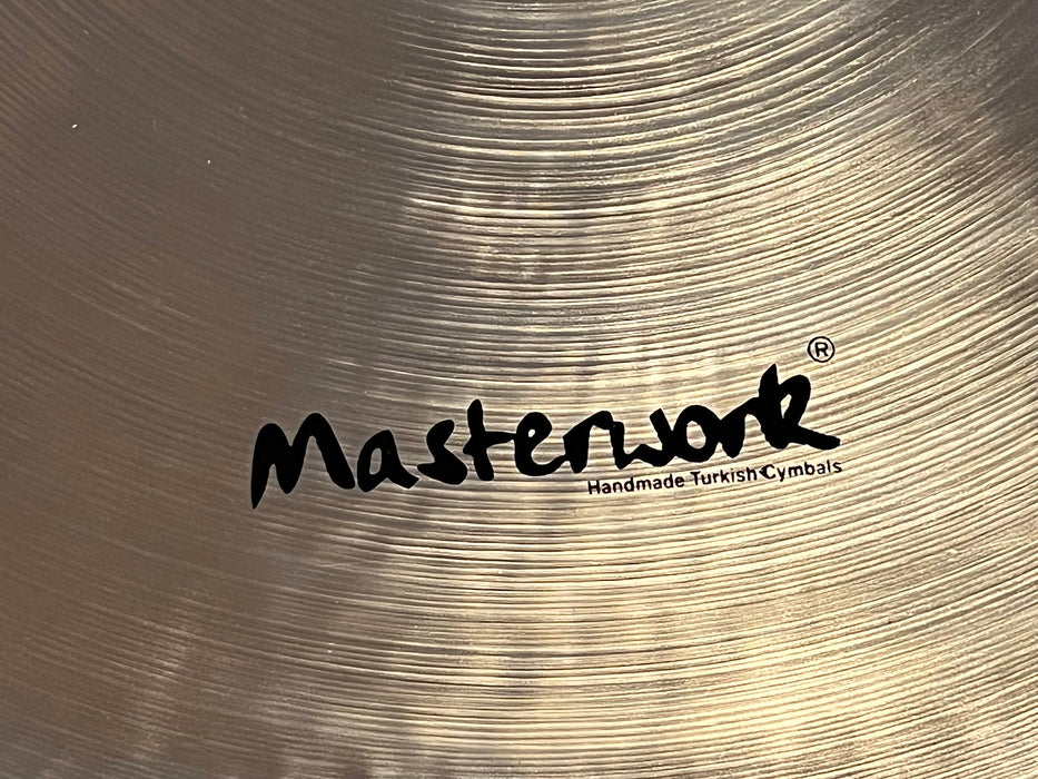 ULTRA PAPER THIN BRILLIANT Masterwork Crash Ride 20” Only 1514 g NEW