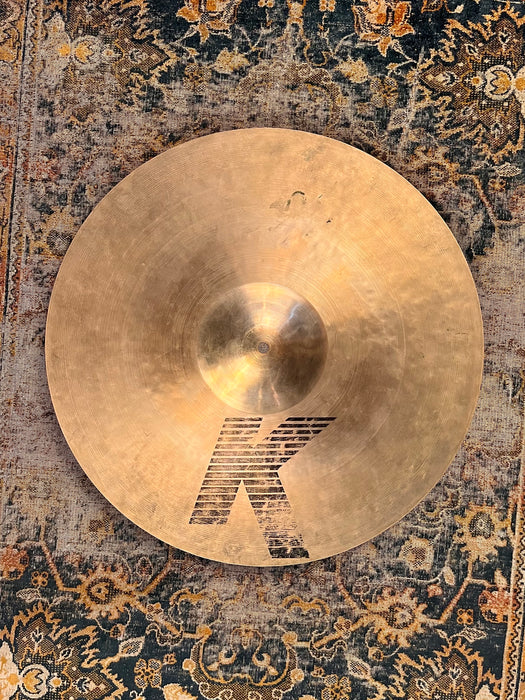 RARE Vintage Zildjian EAK K CRASH RIDE 18” 1592 g DARK DRY GADD