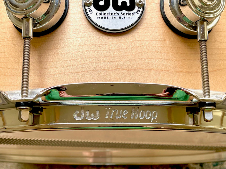 Dw solid shell snare drum hotsell