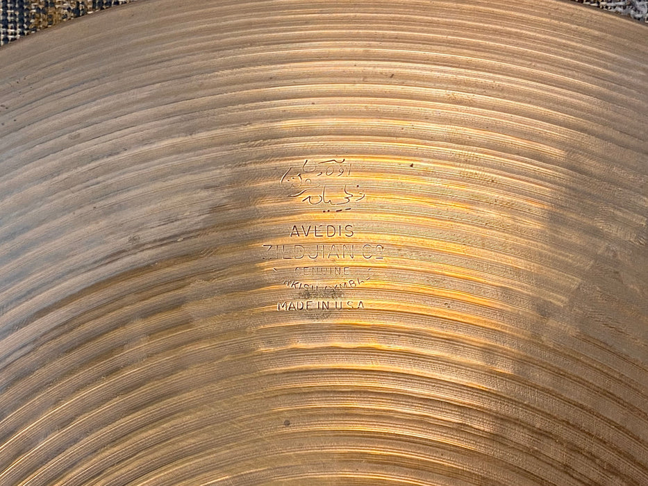 LIGHT Vintage Zildjian 1970s Thin Hihats 14” 931 992 G Gordon Lightfoot