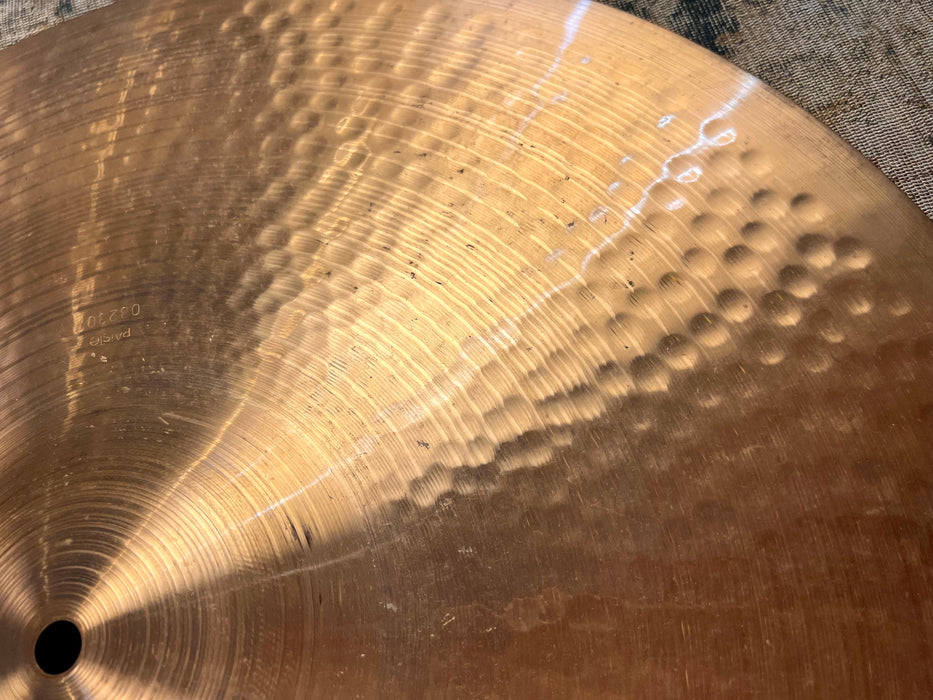 CLEAN Paiste 2002 22” POWER RIDE 3545 g Magnificent BELL