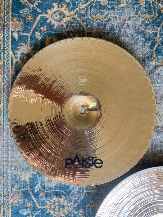 Rare Discontinued Paiste Twenty Custom FULL Hihats 992 1308 g BRILLIANT