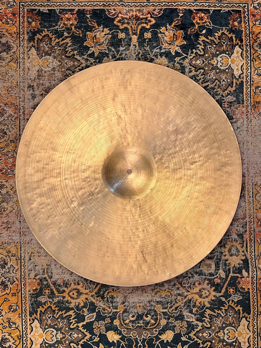 Perfectly DRY Vintage Zildjian ISTANBUL K 22” Ride 2986 g w Light Shimmer!