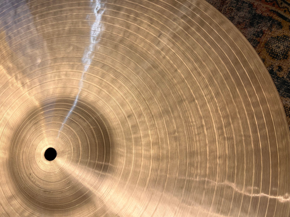 GLOWING Masterwork JAZZ MASTER 20” Paper Thin Crash Ride 1428 g