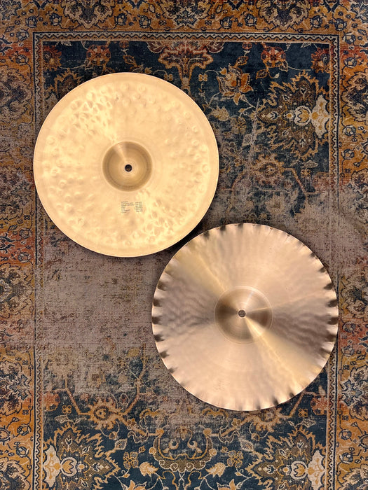 Rare Paiste SOUND CREATION SOUND EDGE Dark Heavy Hihats 14” 1150 1258 g CLEAN