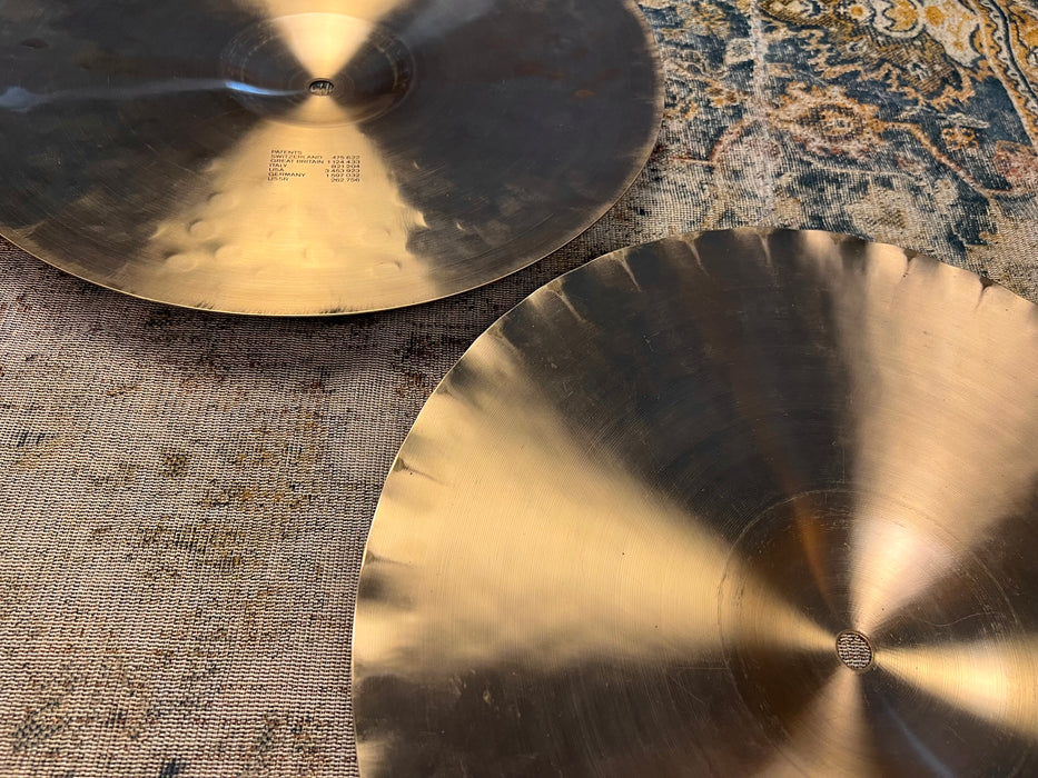 Rare Paiste SOUND CREATION SOUND EDGE Dark Heavy Hihats 14” 1150 1258 g CLEAN