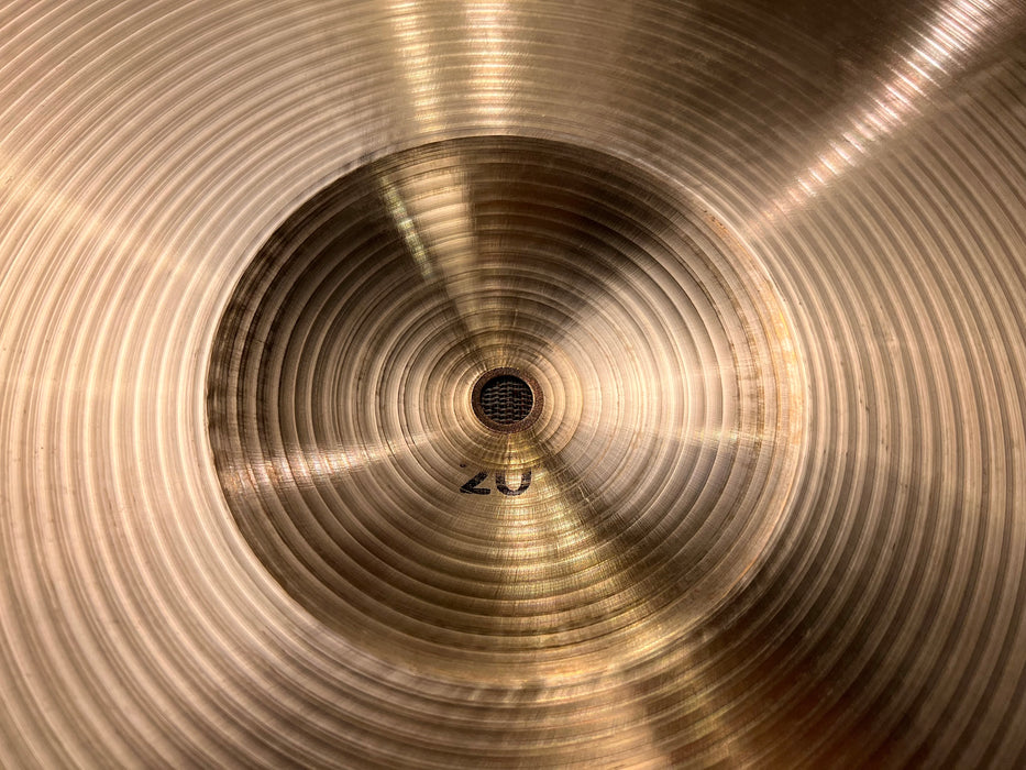 Rare CLEAN Vintage Paiste 602 Medium Ride 2382 g DARK SMOOTH