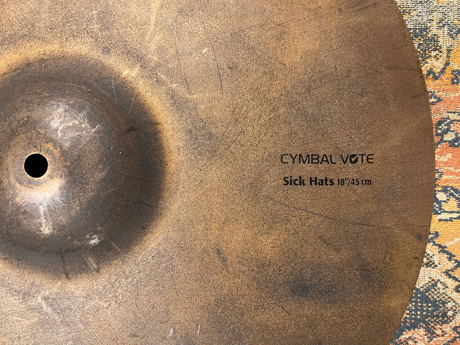 Unique Immaculate Sabian SICK HATS AA Hihats 18” 1150 1824 g CYMBAL VOTE