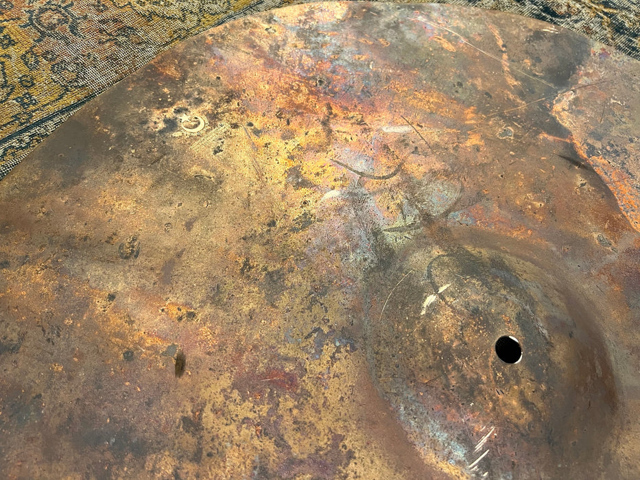 Unique Crazy Ass Ultra Dark Complex Bosphorus Prototype Blank 22” 2670 g CRASH RIDE
