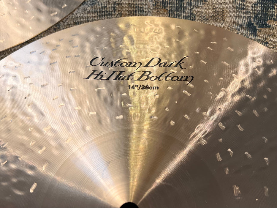 IMMACULATE Zildjian K CUSTOM DARK 14” Hihats 999 1279 g Don’t Pay $570