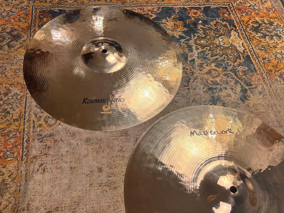 PAPER THIN 16” Masterwork Brilliant Hihats 874 976 g DARK MINT