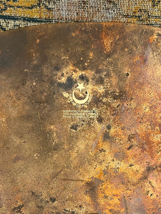 Unique Crazy Ass Ultra Dark Complex Bosphorus Prototype Blank 22” 2670 g CRASH RIDE