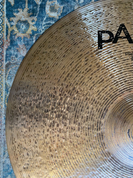 UNIQUE PROTOTYPE PAISTE HIGH DEFINITION 22” Ride 3122 g CLEAN DRY