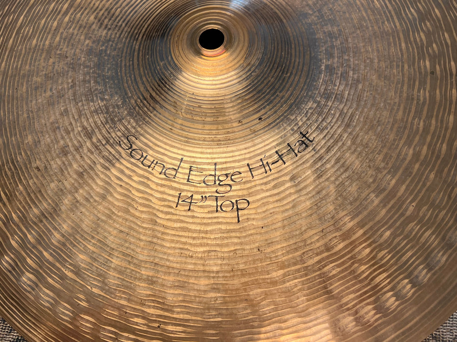 Crisp Clean Semi-Dark Paiste Signature SOUND EDGE 14” Hihats 1056 1118 g
