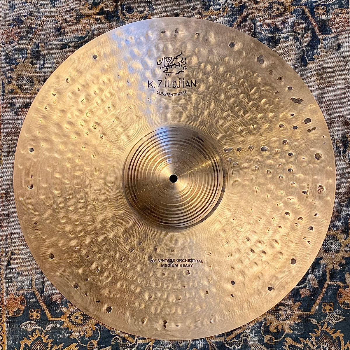 Zildjian K Constantinople MEGA BELL? Vintage Orch Medium Heavy Ride 20”  2878 g