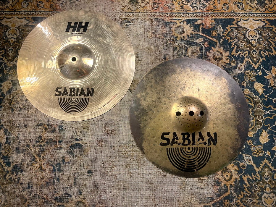 DARK CRISP SABIAN HH FUSION 13” Hihats 822 1360 g K/Z Combo DON’T PAY $460