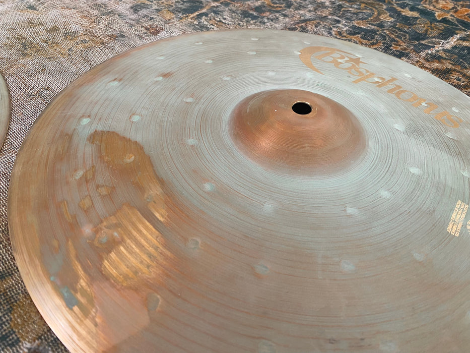 Unique DRY Complex Bosphorus CORRODO TYPE Prototype Hihats 14” 896 1030 g