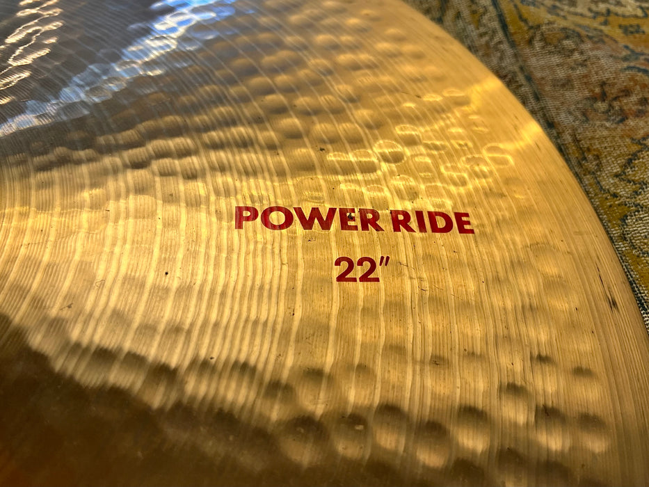 CLEAN Paiste 2002 22” POWER RIDE 3545 g Magnificent BELL