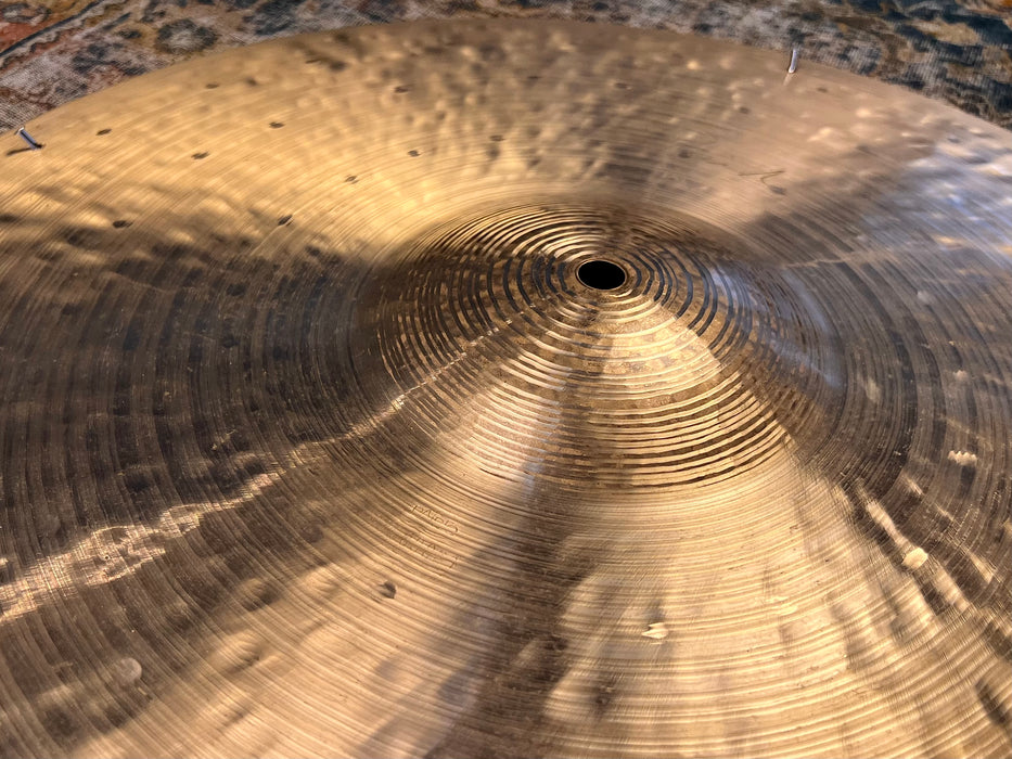 SIGNED Toomas Paiste ETCHED LOGO Traditional LIGHT RIDE 20” 1932 g CLEAN