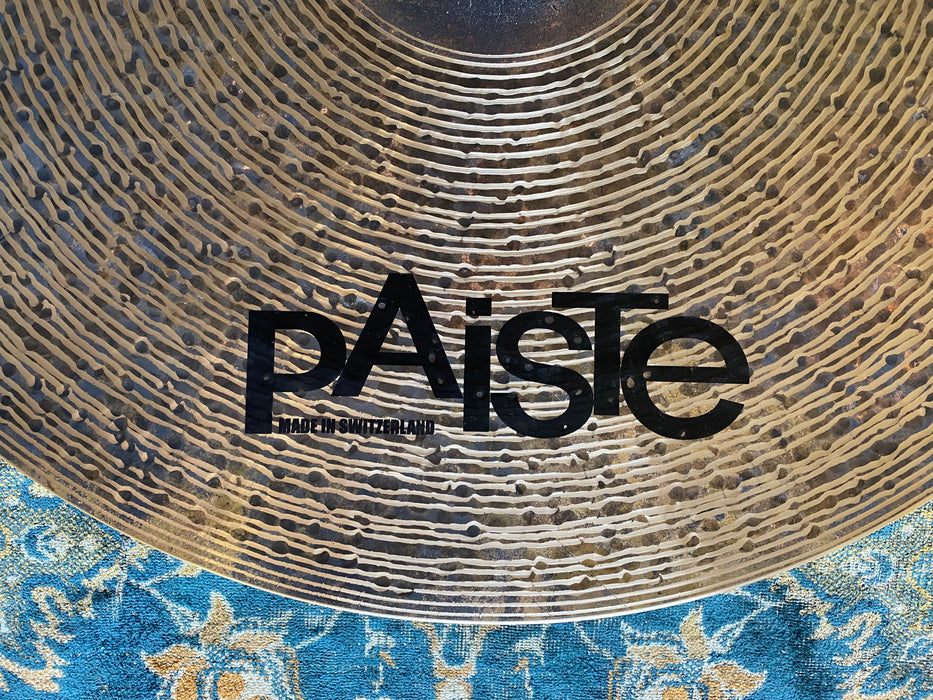 UNIQUE PROTOTYPE PAISTE HIGH DEFINITION 22” Ride 3122 g CLEAN DRY
