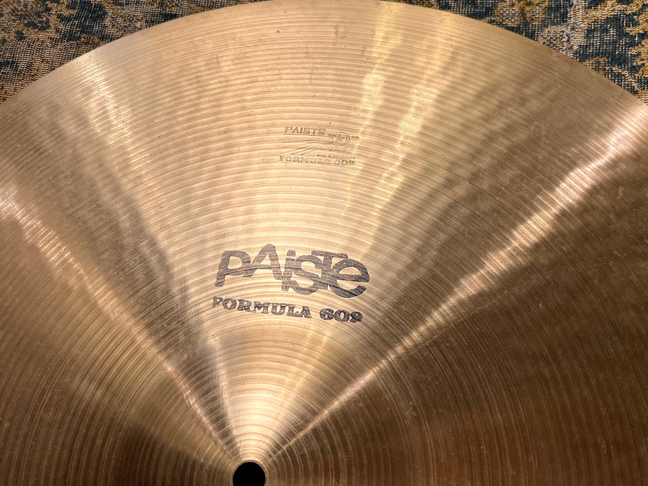 Rare CLEAN Vintage Paiste 602 Medium Ride 2382 g DARK SMOOTH