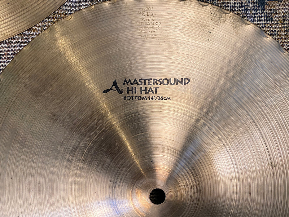 CLEAN CRISP Zildjian MASTERSOUND 14” Hihats 1135 1478 g Don’t $460?