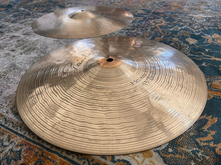 PAISTE SIGNATURE 13” HEAVY POWER Hihats 942 1058 g ULTRA CRISP
