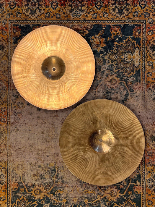 Discontinued BRILLIANT Zildjian New Beat Hihats 14” 1083 1383 g SHIMMERING
