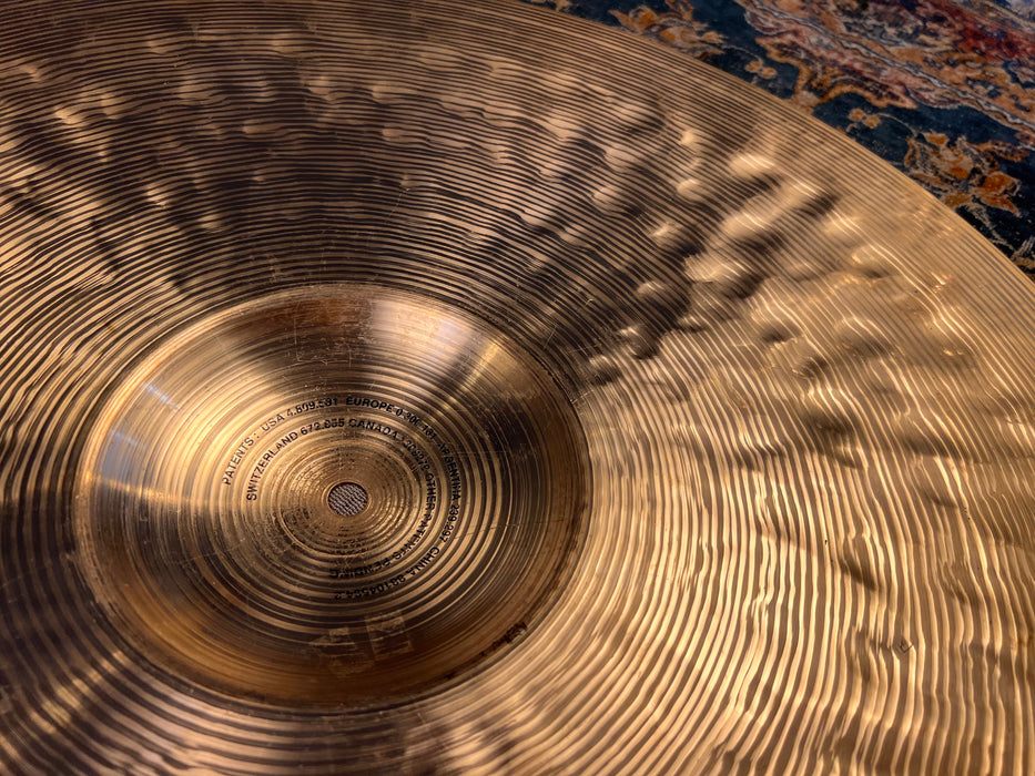 LEAD A SIMPLER LIFE! RARE Discontinued EARLY PAISTE SIGNATURE 22” DRY RIDE 3324 g