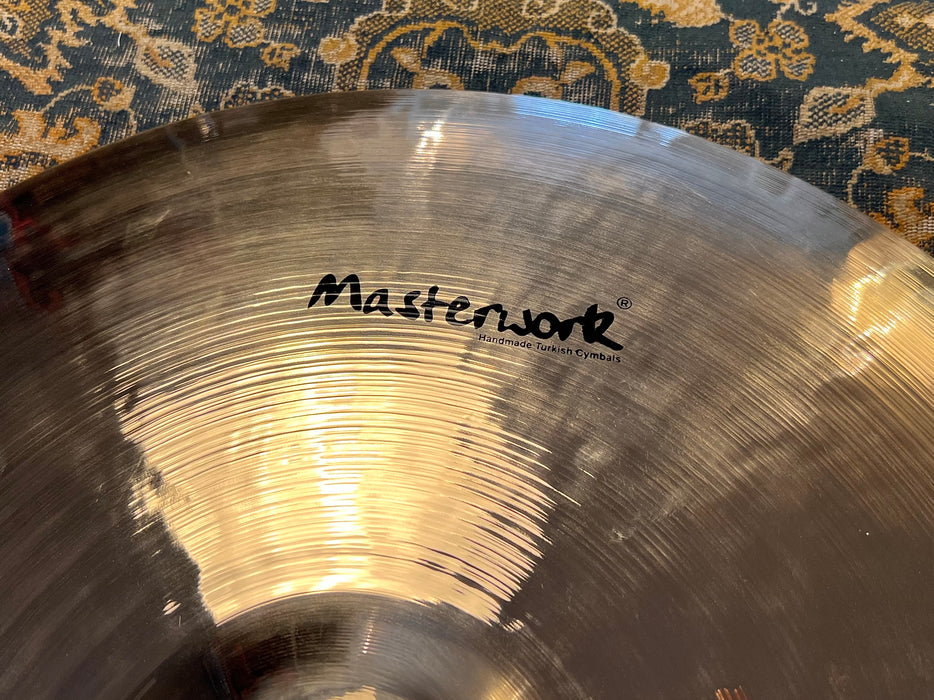ULTRA PAPER THIN BRILLIANT Masterwork Crash Ride 20” Only 1514 g NEW