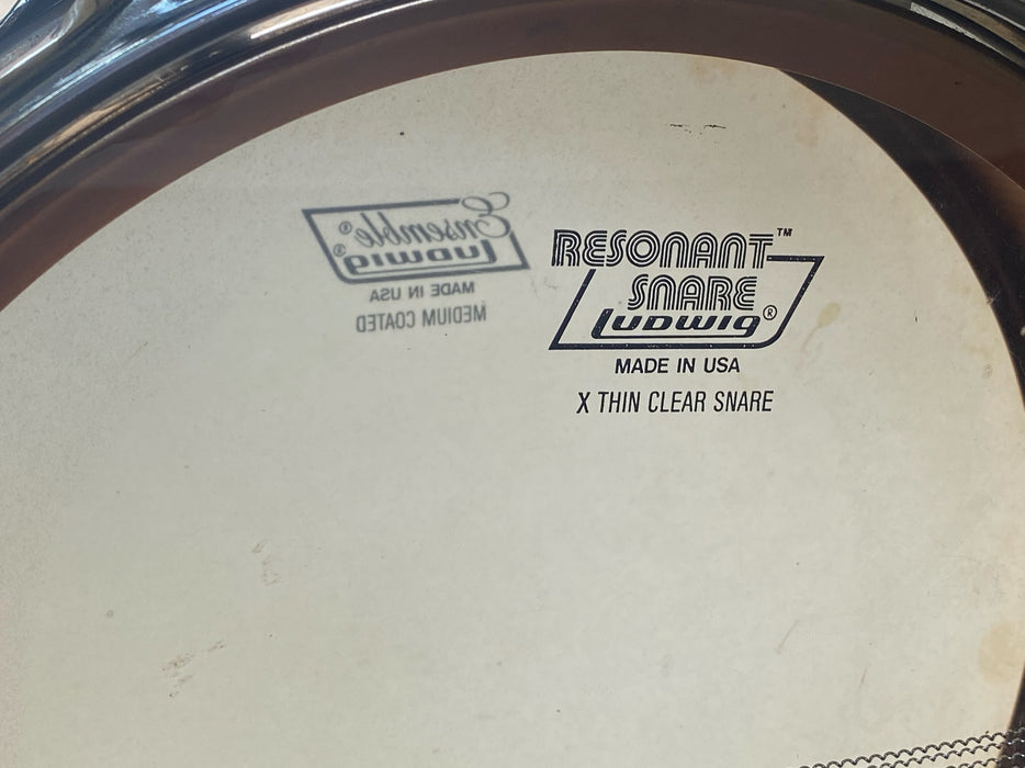 Rare Discontinued 1991 BRONZE LUDWIG PICCOLO Supraphonic 3" X 13" Snare Factory Perfect