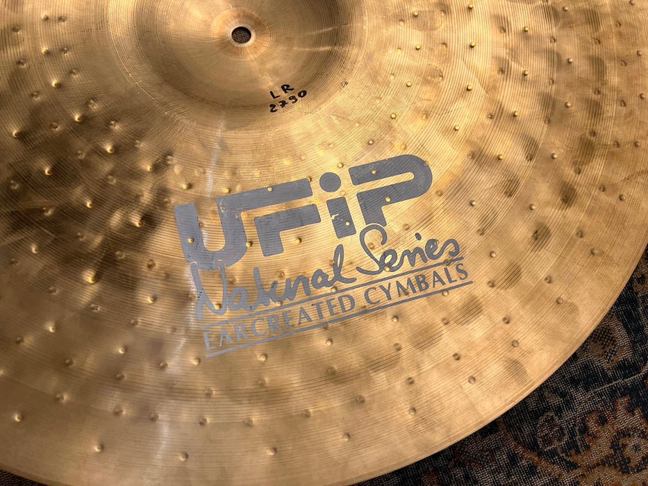 Hard to Find DRY DARK UFIP Natural 22” Ride 2790 g CLEAN