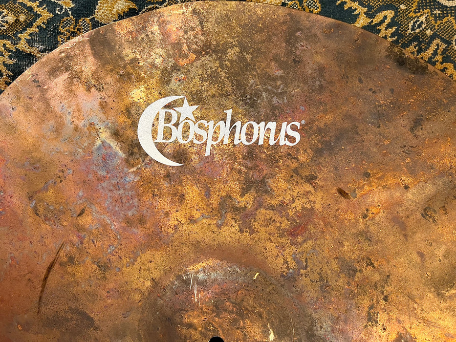 Unique Crazy Ass Ultra Dark Complex Bosphorus Prototype Blank 22” 2670 g CRASH RIDE
