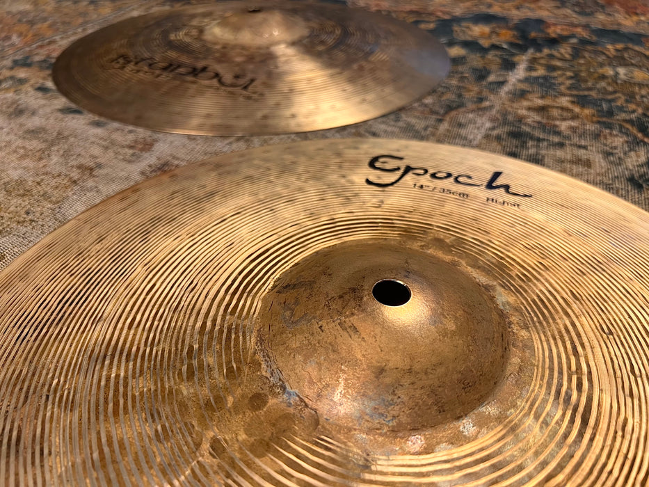PERFECT THIN ISTANBUL AGOP EPOCH 14” Hihats 898 1042 g Lenny White