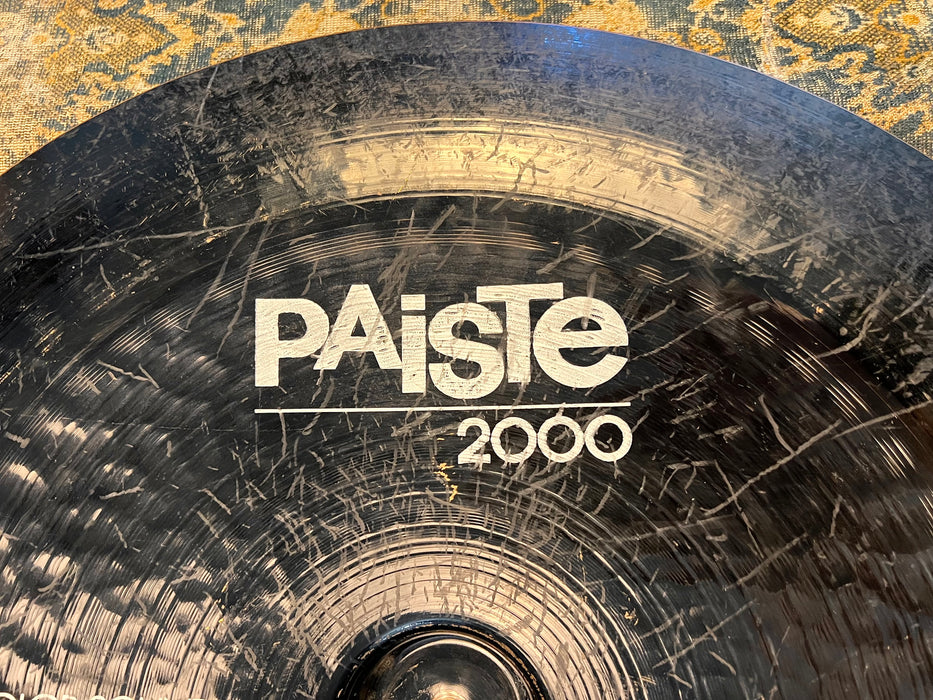 ORIGINAL Paiste 2000 COLORSOUND CHINA 20” 1788 g Bozzio