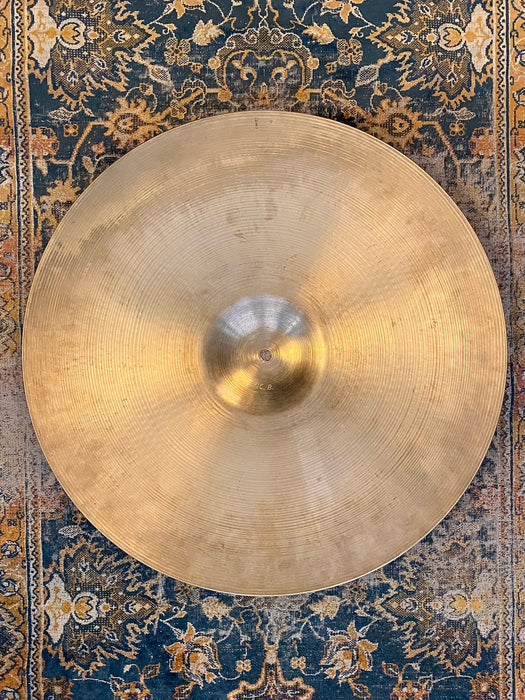 Dark DRY 1960s Vintage Zildjian 22” Ride 3732 g Fantastic