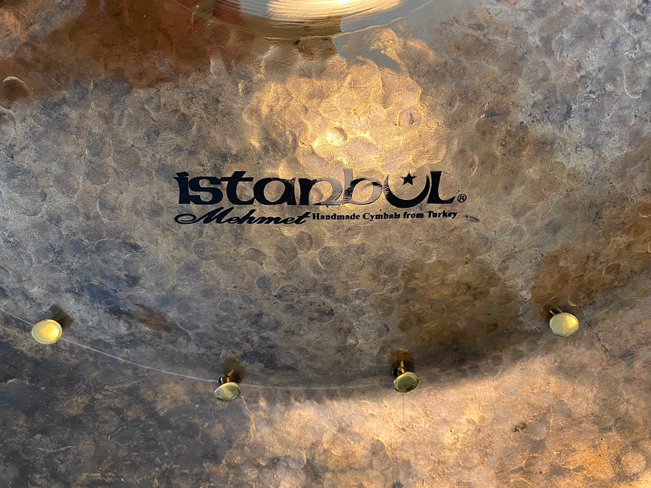 Rare Raw Dry Istanbul Mehmet 22” SWISH KNOCKER w ALL 18 Rivets 2077 g
