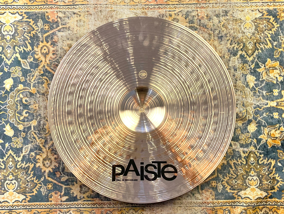 Shimmering PAISTE Signature FULL Ride 20" 2520 g IMMACULATE  Why Guess at $440