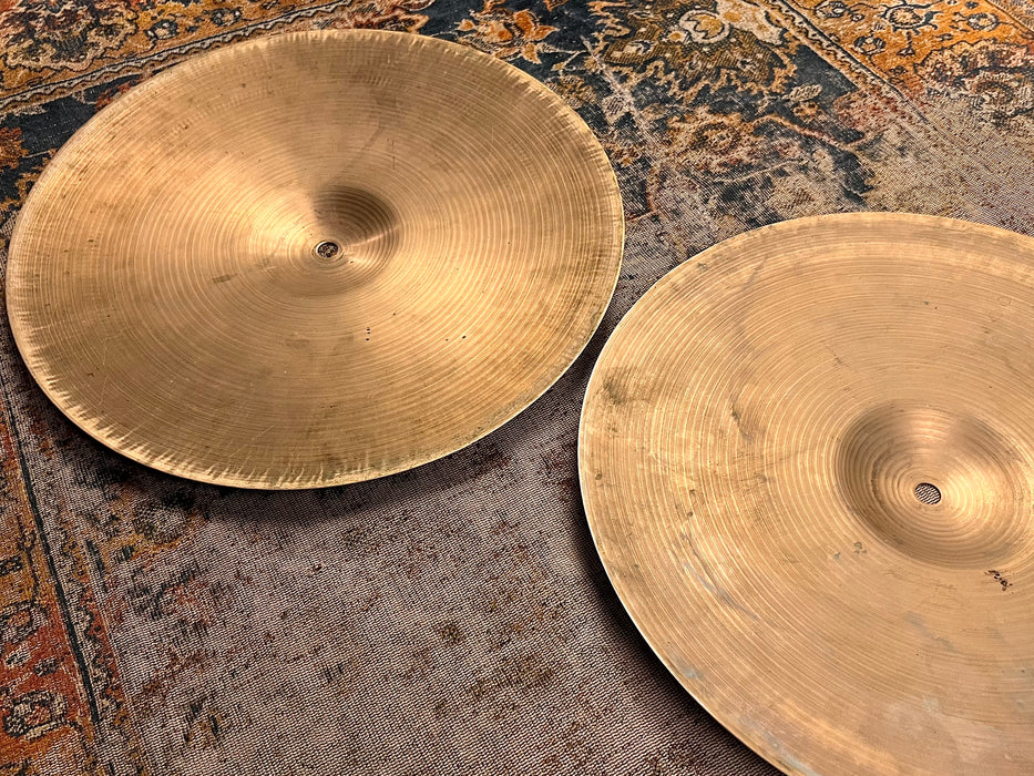 LIGHT COMPLEX VINTAGE Paiste 602 Hihats 14” 829 932 g WHISPY Clean