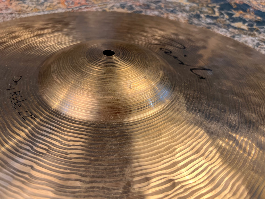LEAD A SIMPLER LIFE! RARE Discontinued EARLY PAISTE SIGNATURE 22” DRY RIDE 3324 g